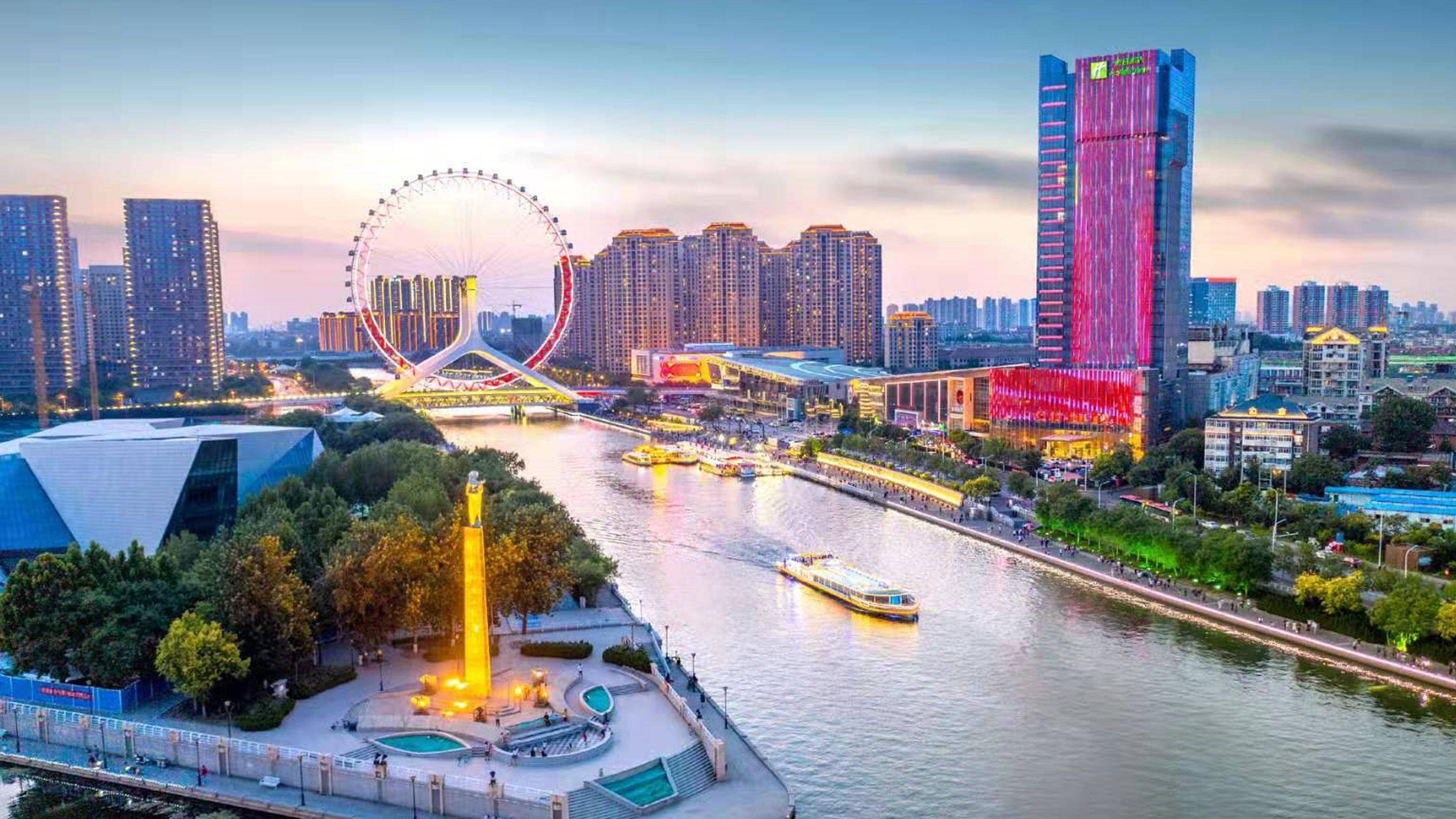 Holiday Inn Tianjin Riverside By Ihg Buitenkant foto