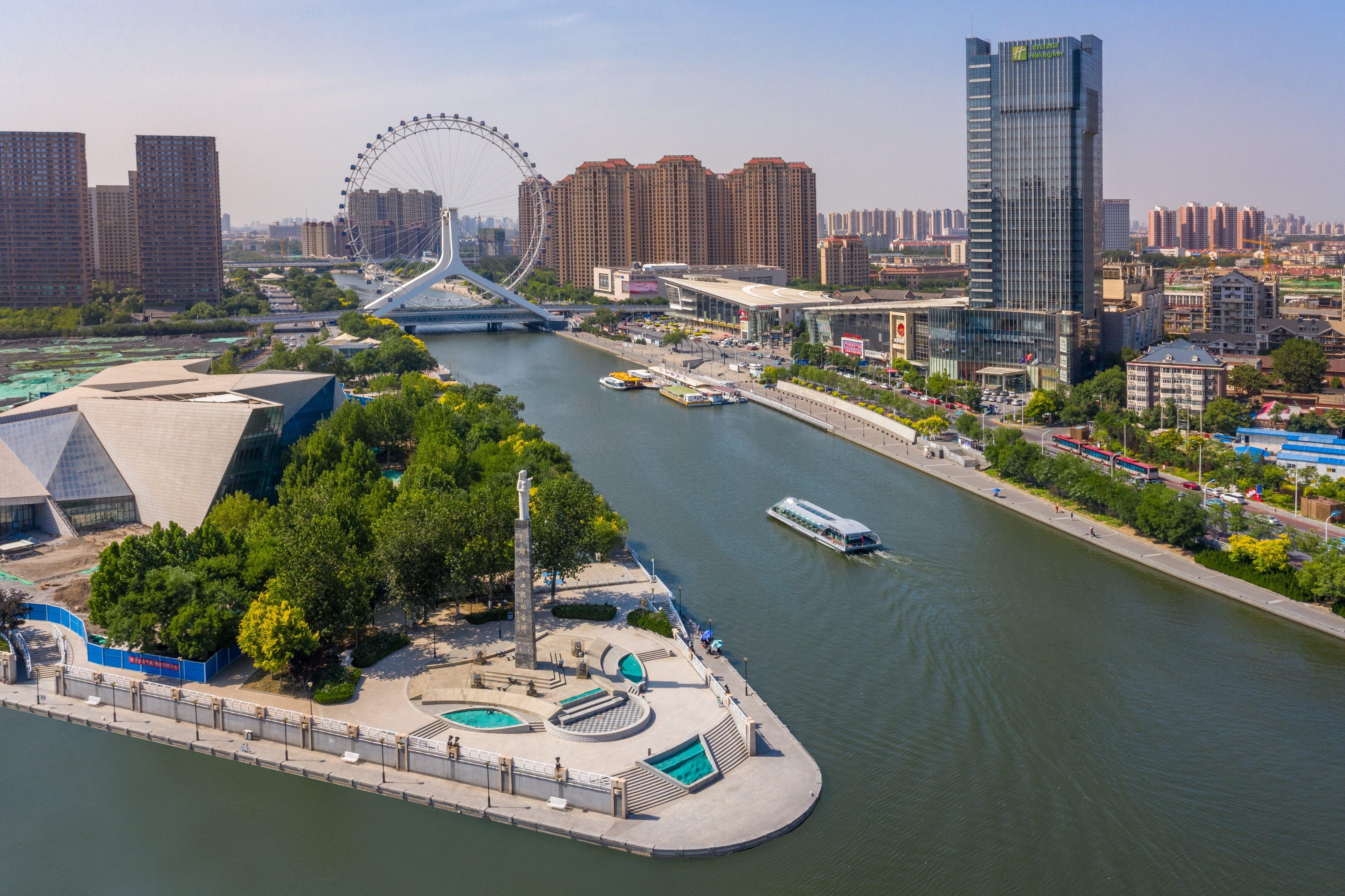 Holiday Inn Tianjin Riverside By Ihg Buitenkant foto